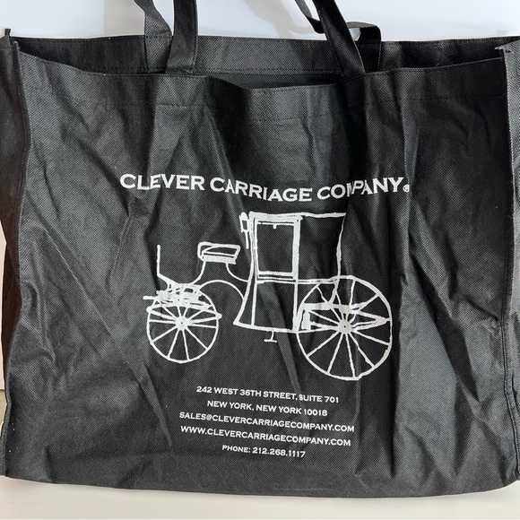 Clever Carriage Co. Hand Interwoven Leather Satchel